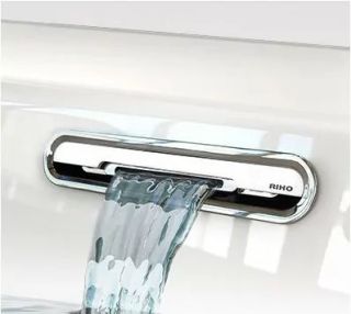 Акриловая ванна Riho Still Shower Fall B103013005 заполнение через перелив 180х80см белый